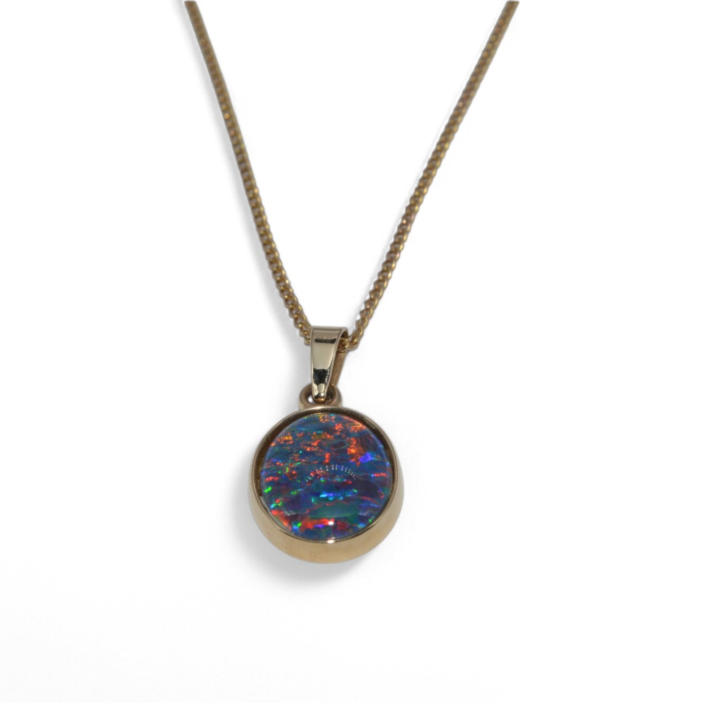 9ct Gold - Opal Triplet Necklace top 2