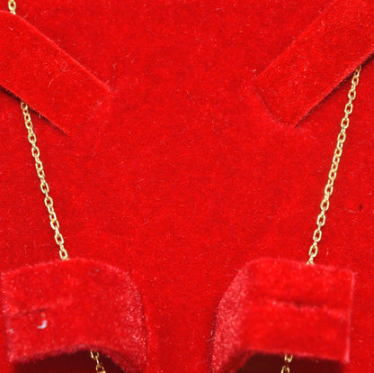 18ct Gold Ribbon Necklace chain